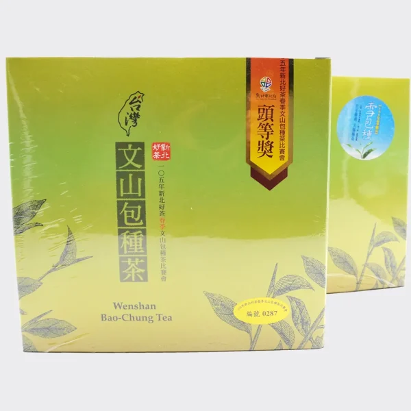 雪包種（霸王寒流特別記念包裝） - 頭等獎半斤(300克)：圖片 2